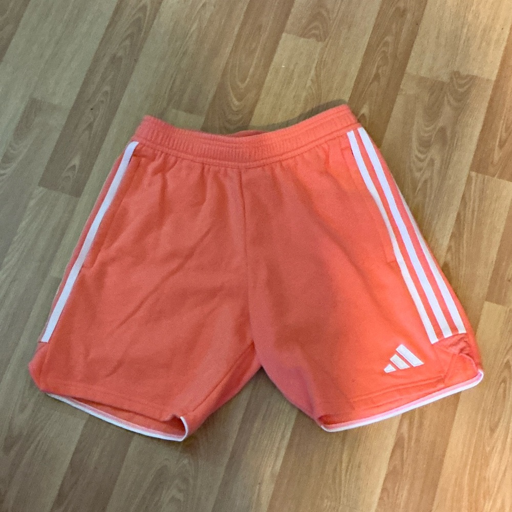 adidas Orange Athletic Shorts